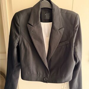 Smythe Black Blazer - 2 in 1 Jacket